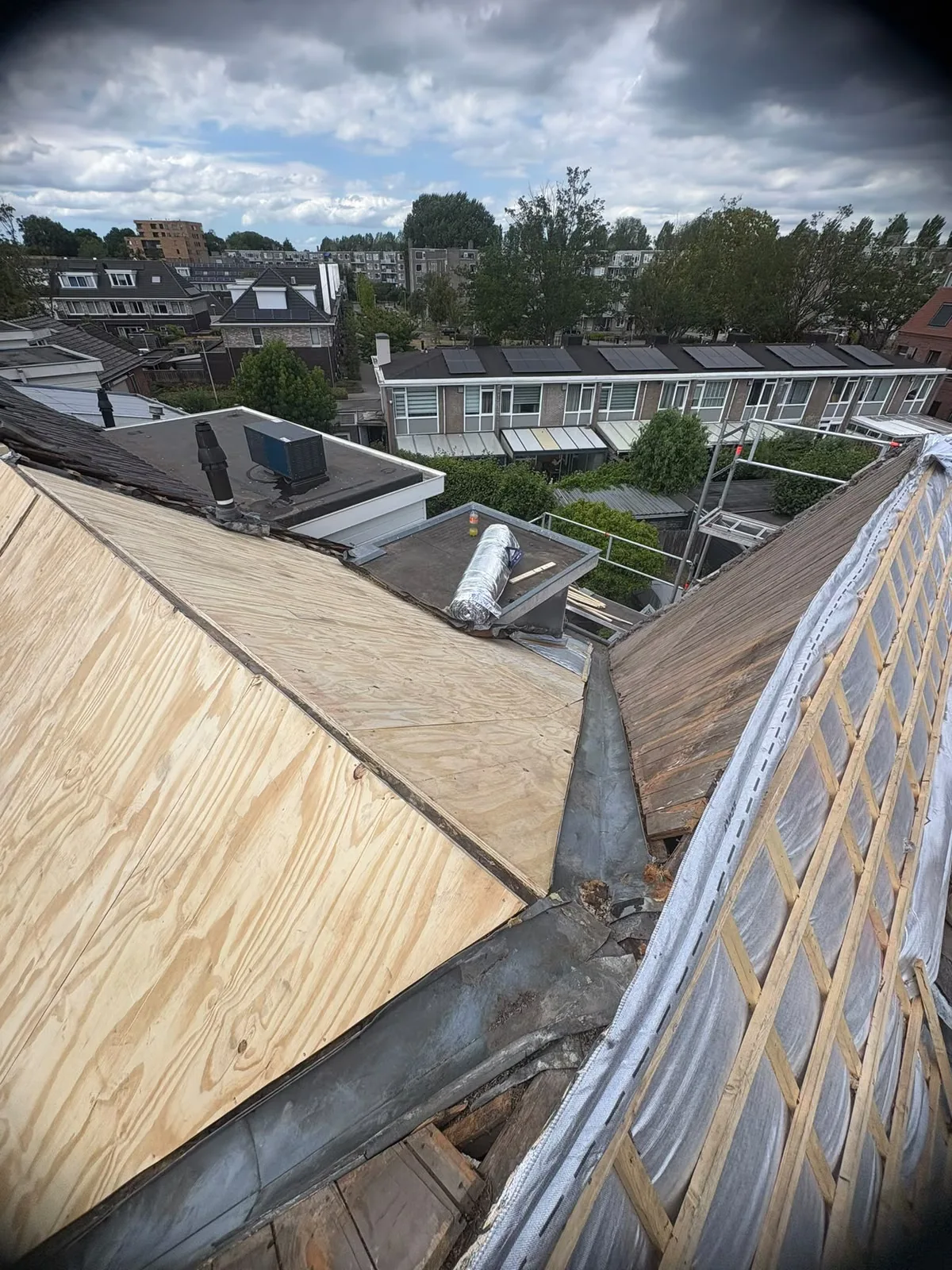Dakbeschot en constructie